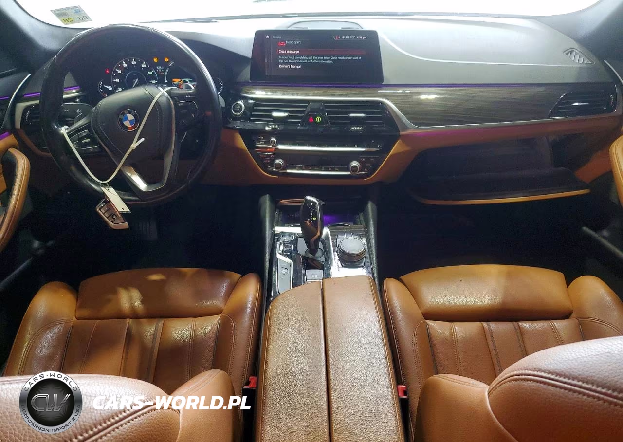 2019 BMW 530E VIN:WBAJA9C55KB254188 - 8