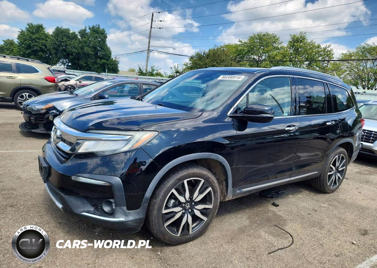 2020 Honda Pilot Elite VIN:5FNYF6H02LB019910 - 1