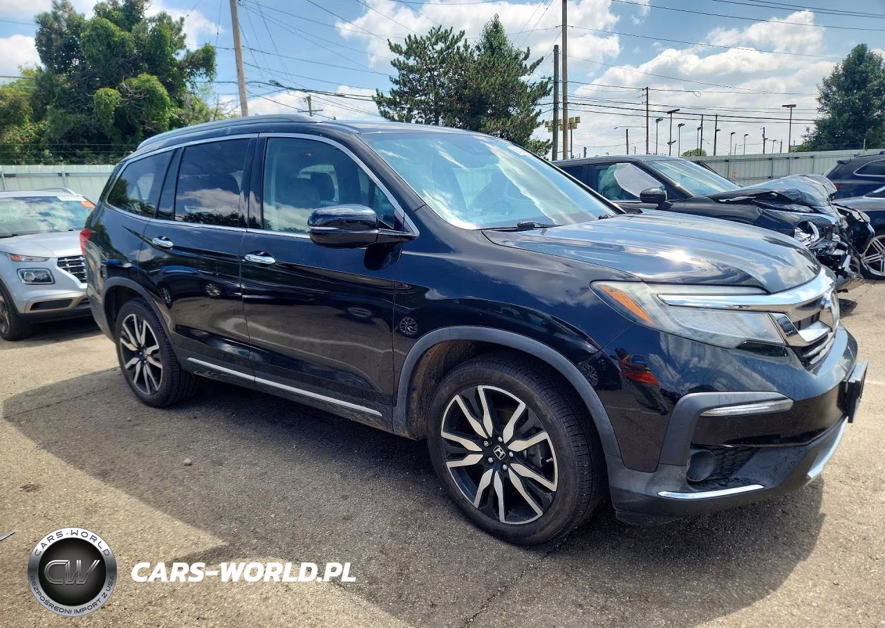 2020 Honda Pilot Elite VIN:5FNYF6H02LB019910 - 4