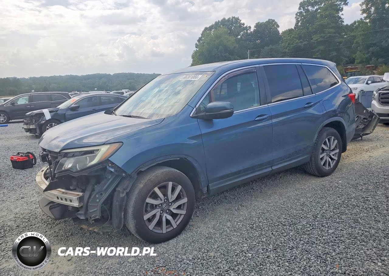 2019 Honda Pilot Exl VIN:5FNYF5H48KB013850 - 1