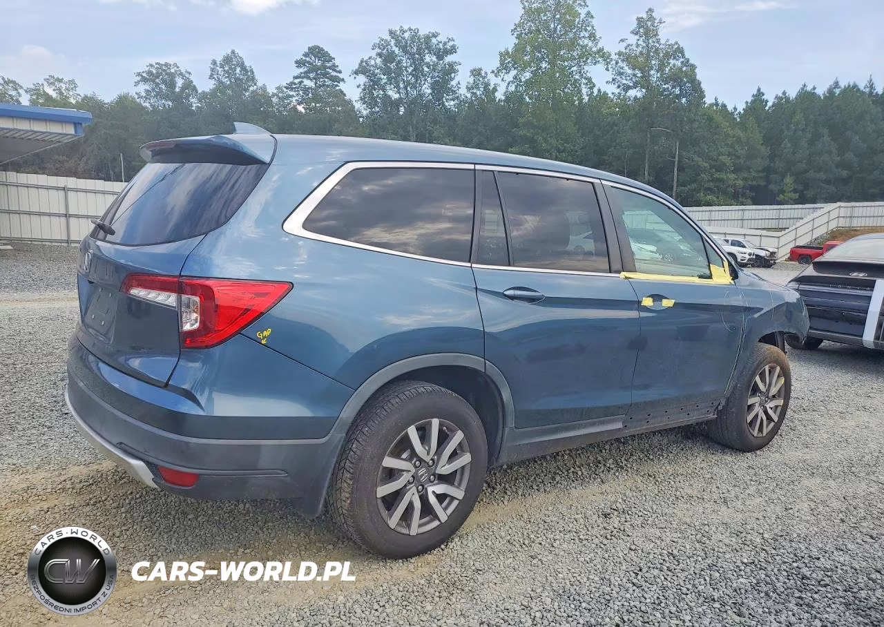2019 Honda Pilot Exl VIN:5FNYF5H48KB013850 - 3