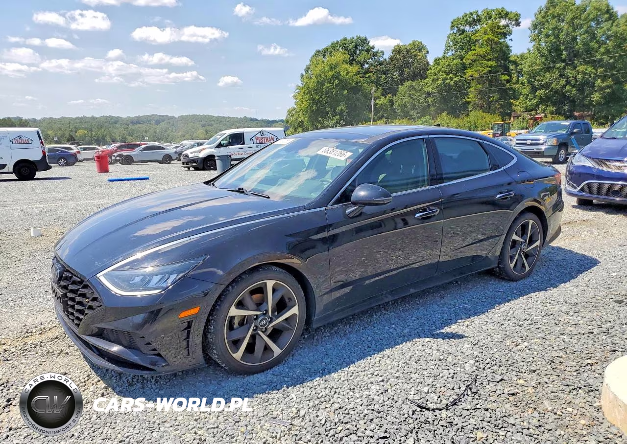 2022 Hyundai Sonata Sel Plus VIN:5NPEJ4J25NH140212 - 1