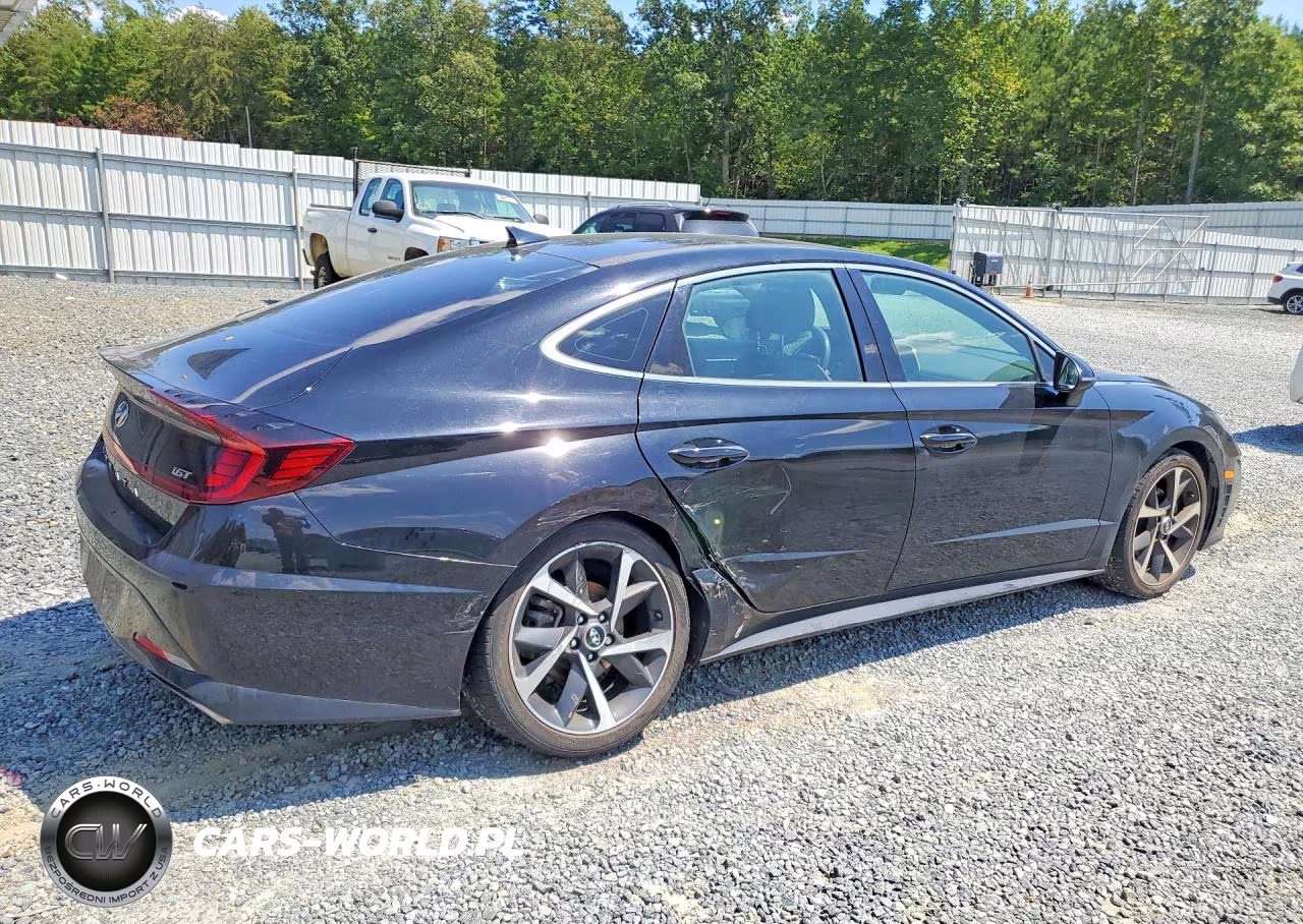 2022 Hyundai Sonata Sel Plus VIN:5NPEJ4J25NH140212 - 3