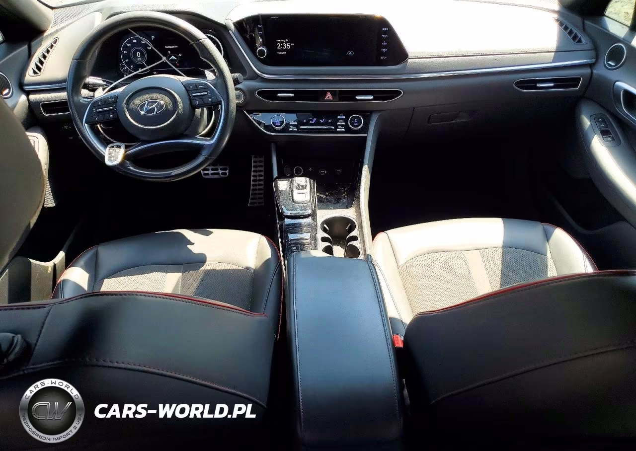 2022 Hyundai Sonata Sel Plus VIN:5NPEJ4J25NH140212 - 8