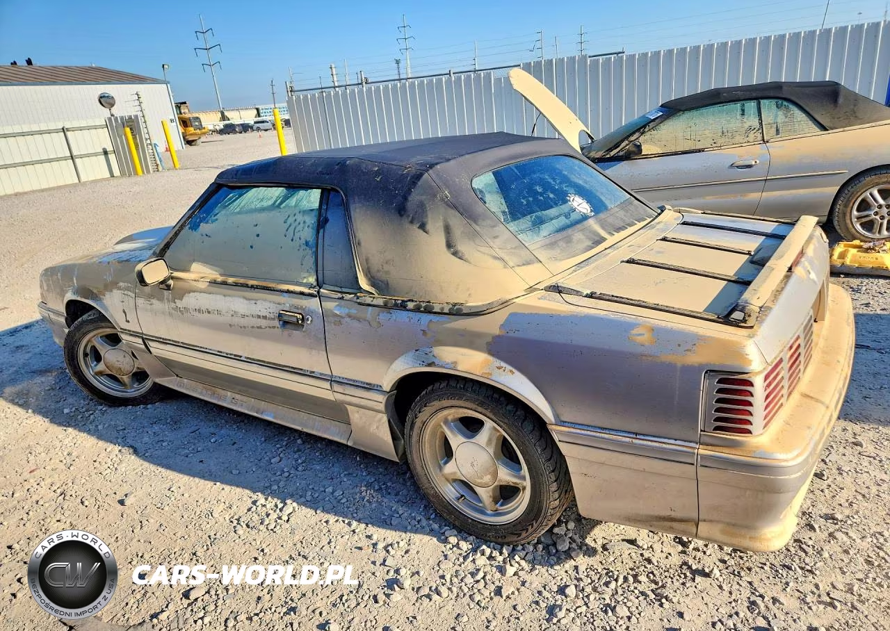 1991 Ford Mustang Gt VIN:1FACP45E5MF188382 - 2