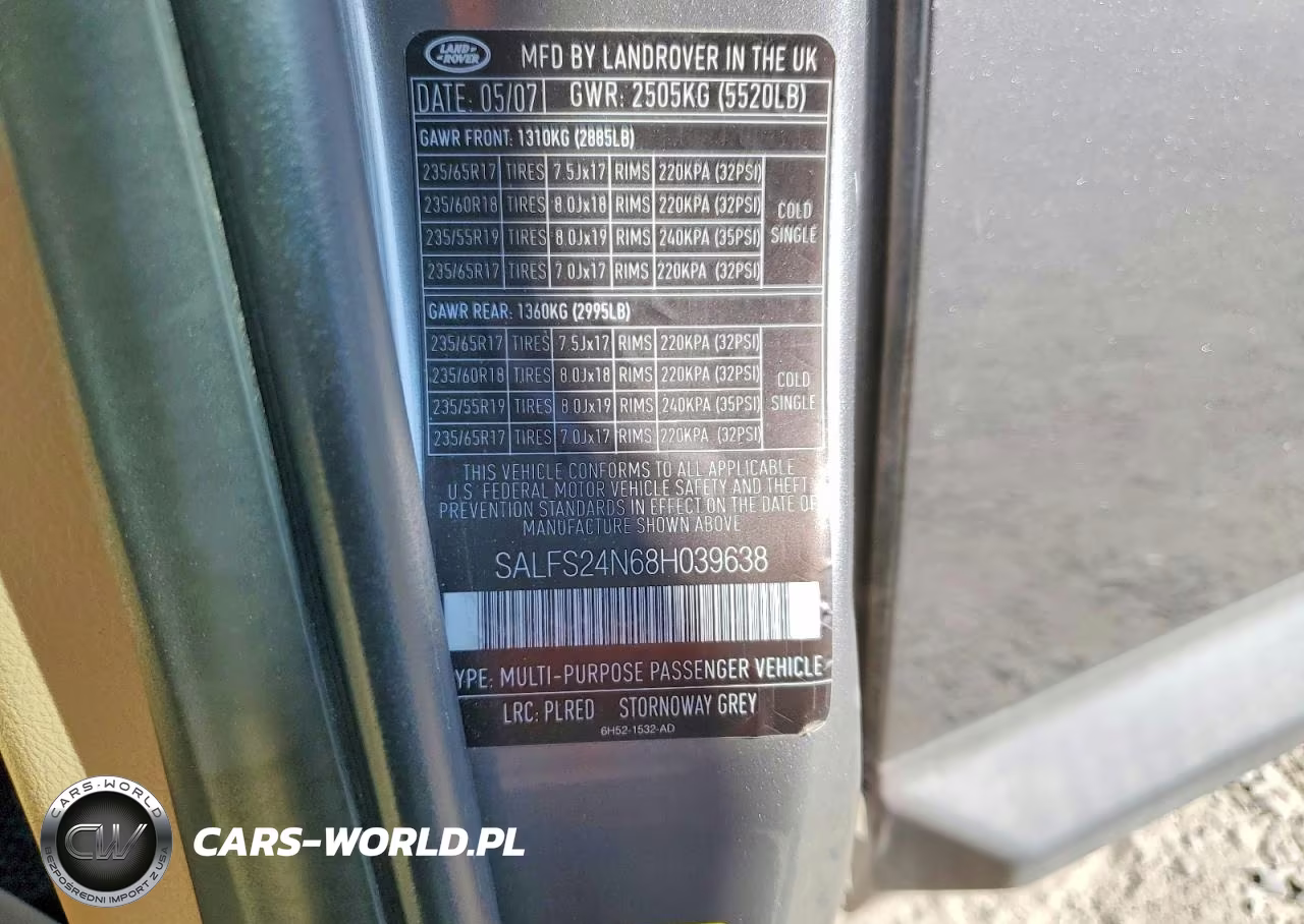 2008 Land Rover Lr2 Se Technology VIN:SALFS24N68H039638 - 12