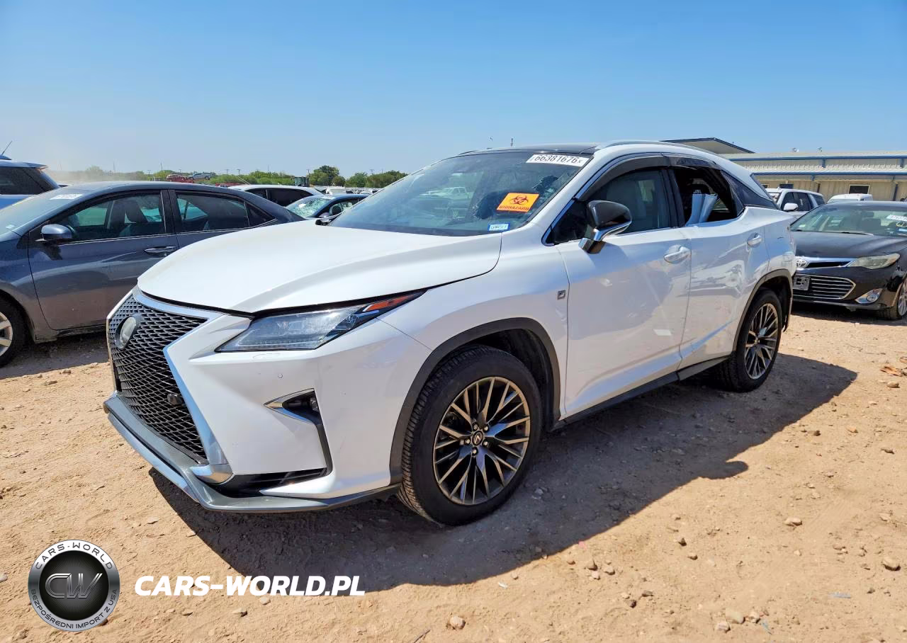 2017 Lexus Rx 350 F Sport VIN:2T2ZZMCAXHC080428 - 1