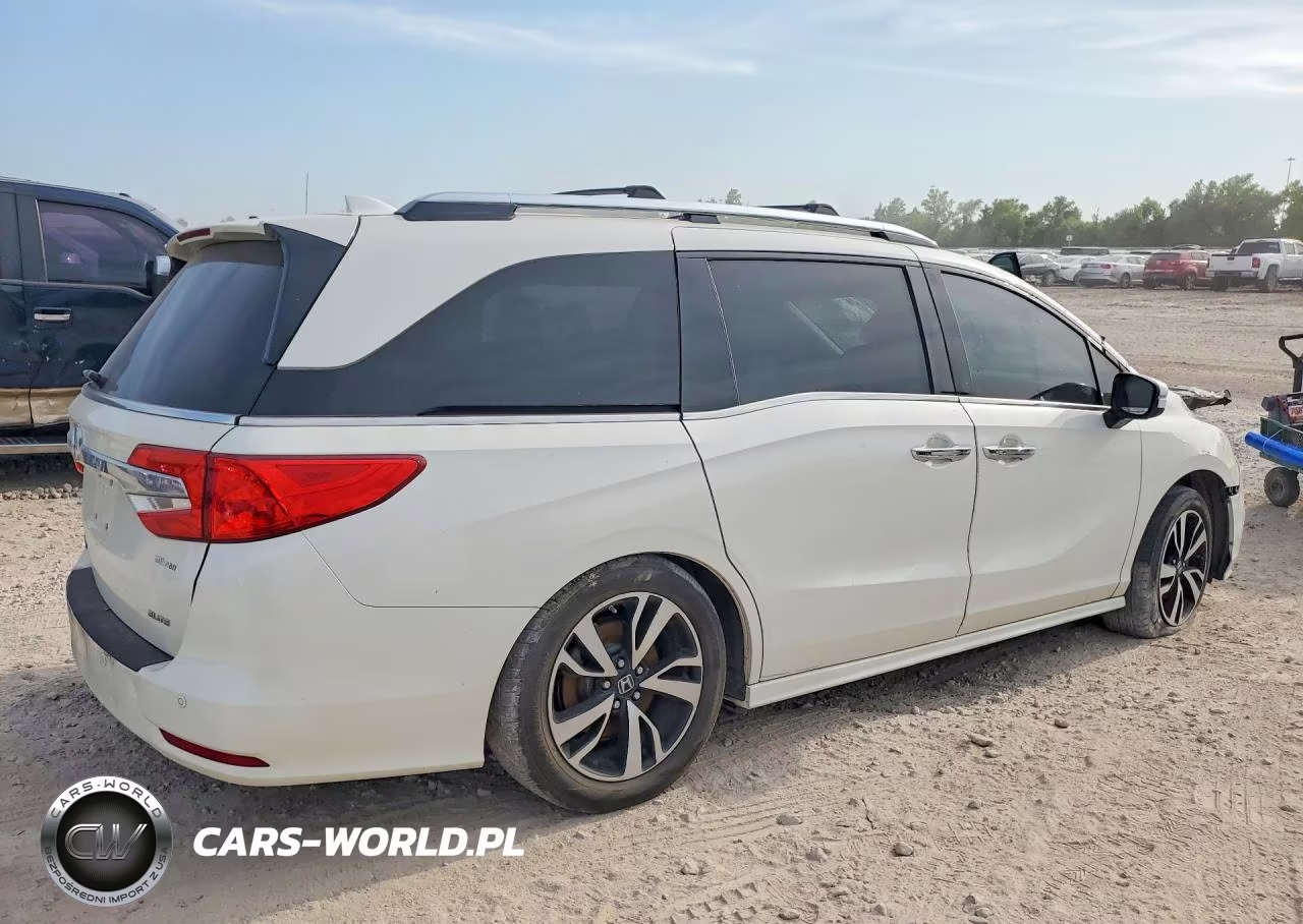 2018 Honda Odyssey Elite VIN:5FNRL6H9XJB065266 - 3