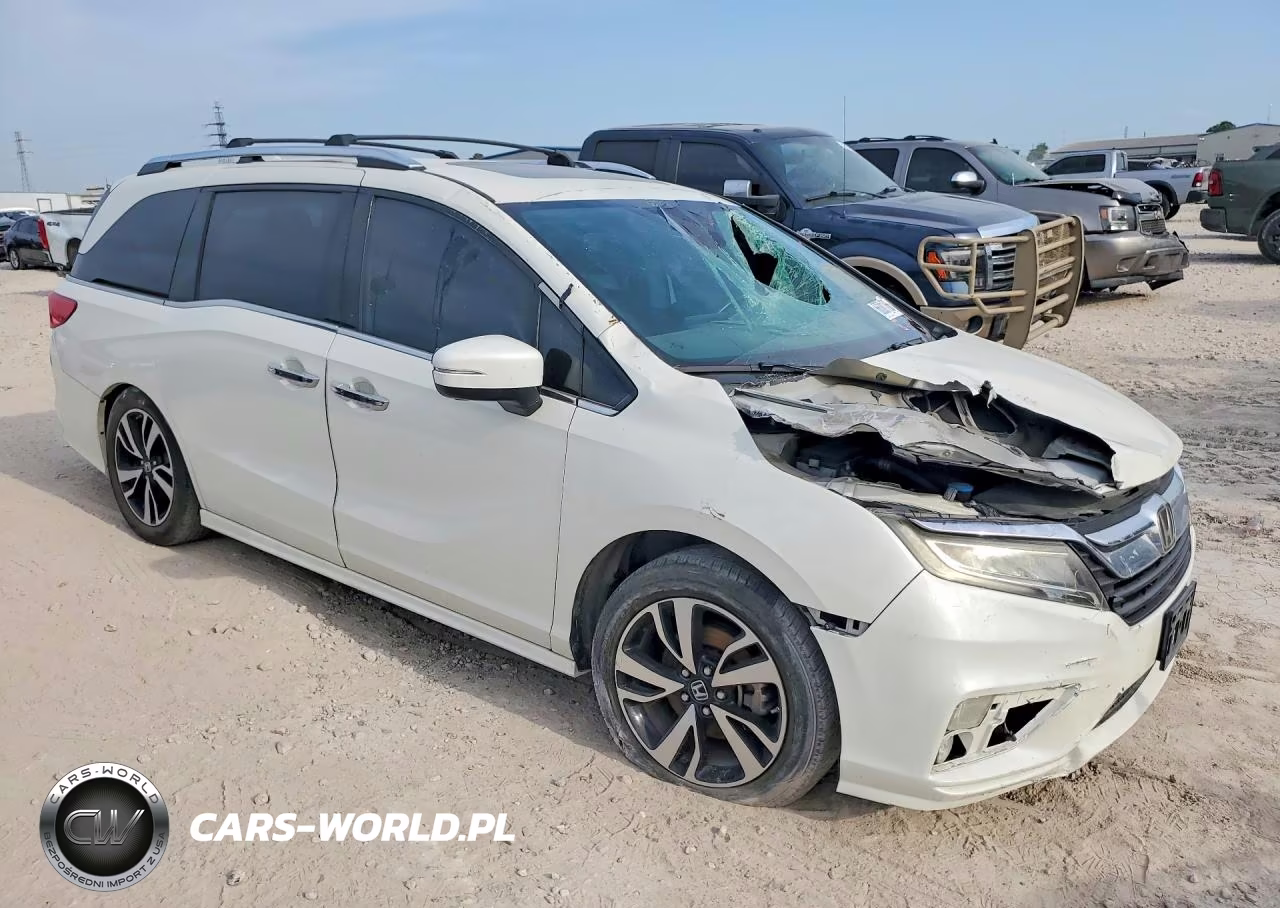 2018 Honda Odyssey Elite VIN:5FNRL6H9XJB065266 - 4