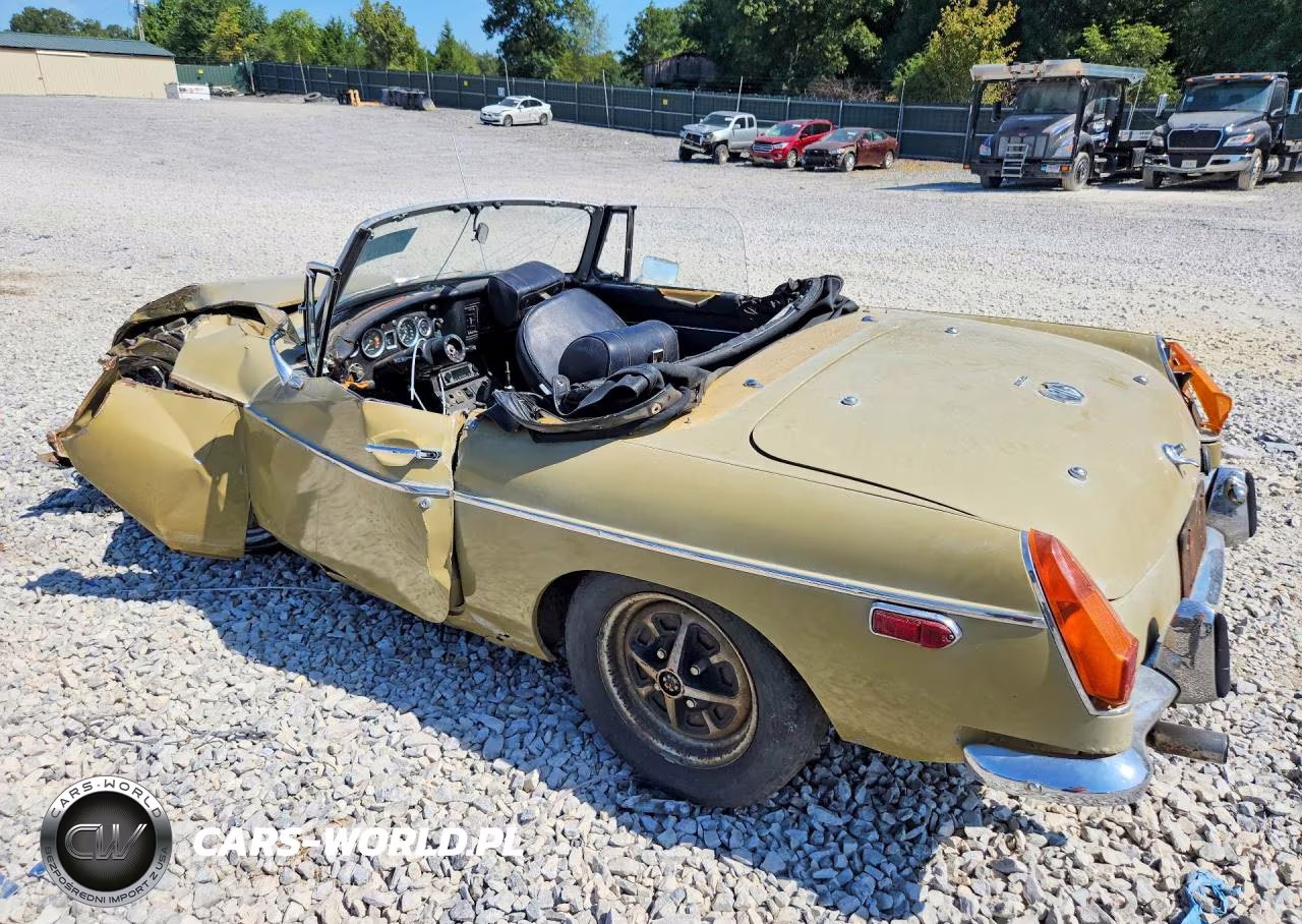 1973 Mg Mgb VIN:GHN5UD300639G - 2