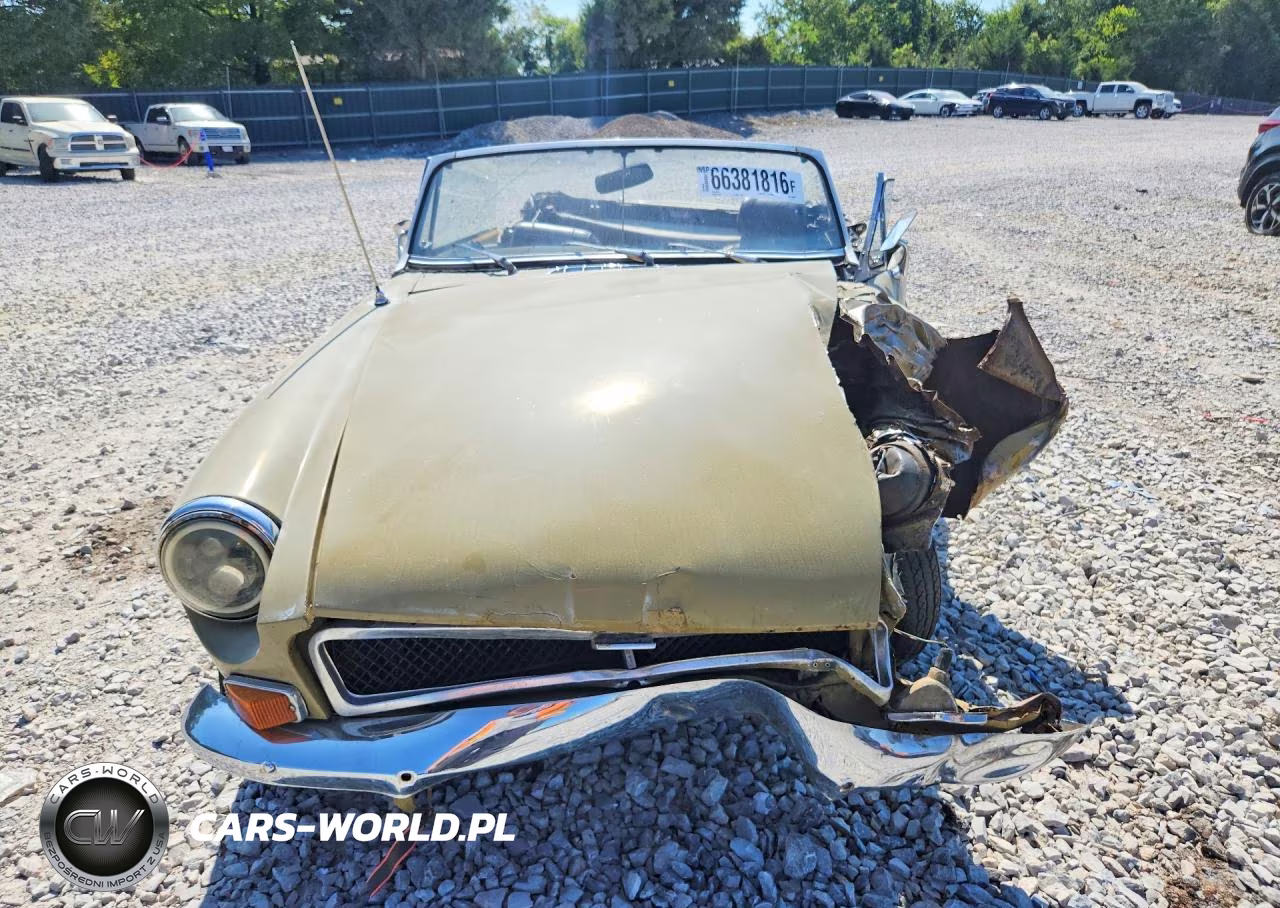 1973 Mg Mgb VIN:GHN5UD300639G - 5