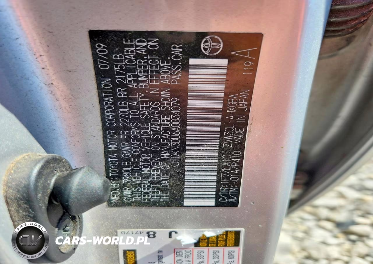 2010 Toyota Prius Iv VIN:JTDKN3DU6A0034079 - 12