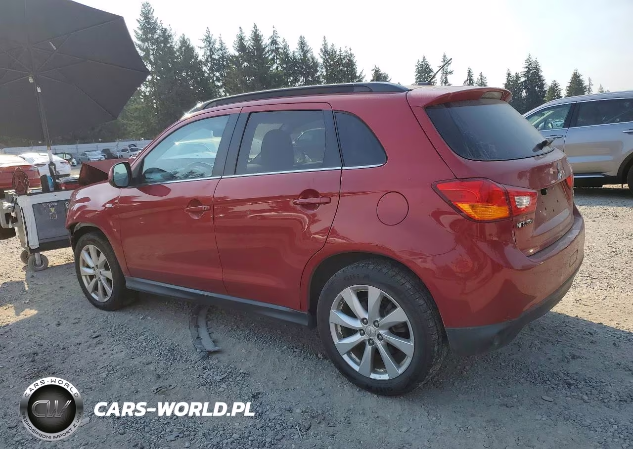 2014 Mitsubishi Outlander Sport Se VIN:4A4AR4AU8EE010071 - 2