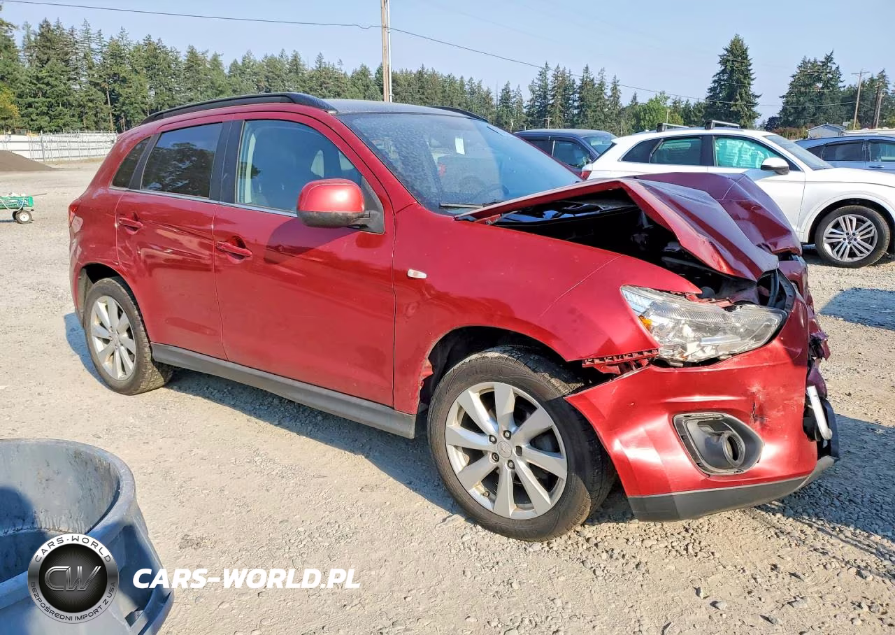 2014 Mitsubishi Outlander Sport Se VIN:4A4AR4AU8EE010071 - 4