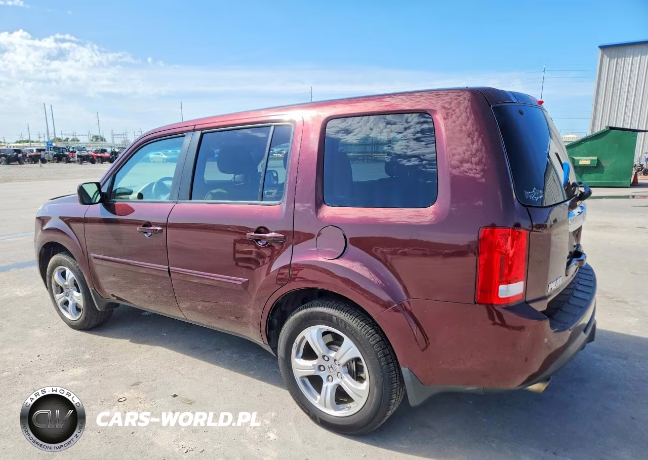 2012 Honda Pilot Exl VIN:5FNYF4H50CB071052 - 2