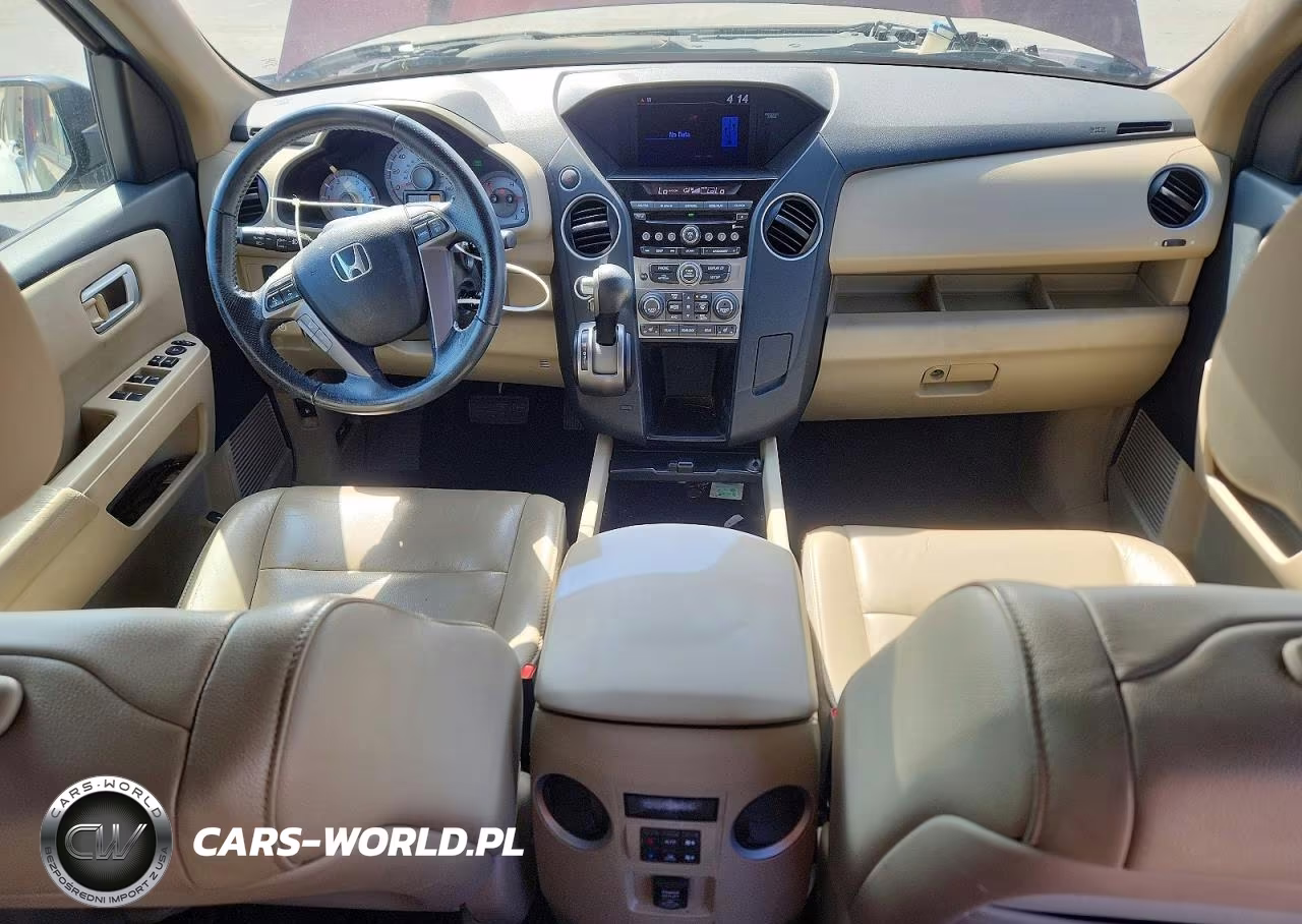 2012 Honda Pilot Exl VIN:5FNYF4H50CB071052 - 8