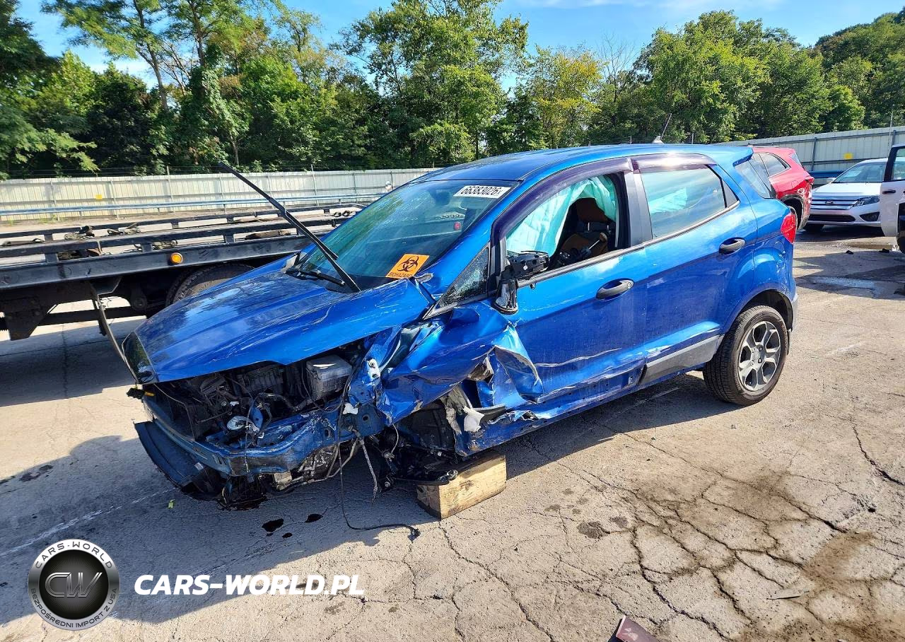 2021 Ford Ecosport S VIN:MAJ6S3FL6MC452455 - 1