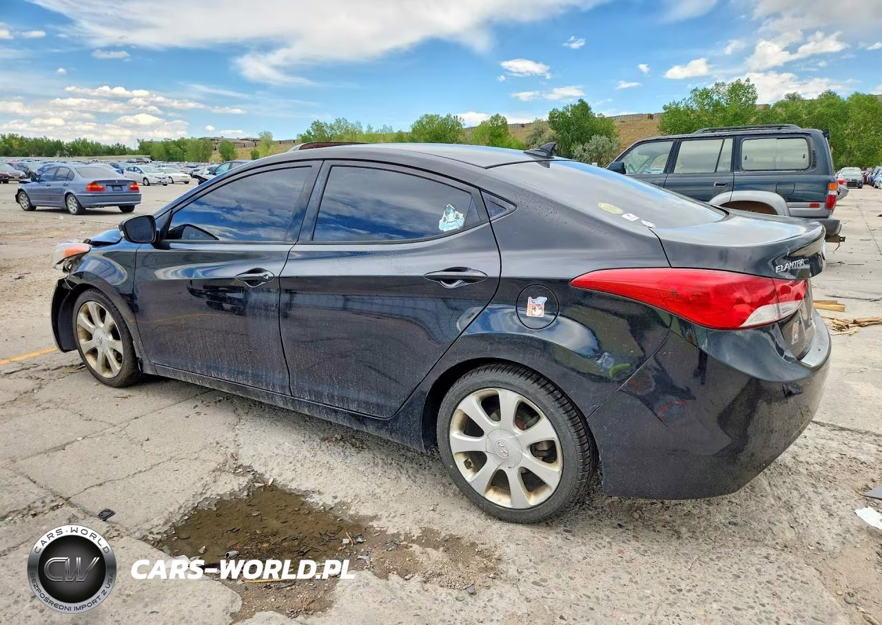 2013 Hyundai Elantra Limited VIN:KMHDH4AE7DU741395 - 2