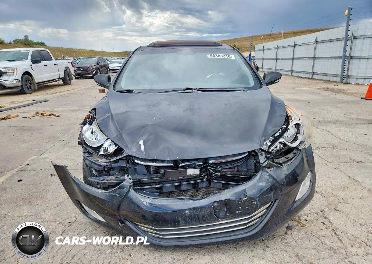 2013 Hyundai Elantra Limited VIN:KMHDH4AE7DU741395 - 5