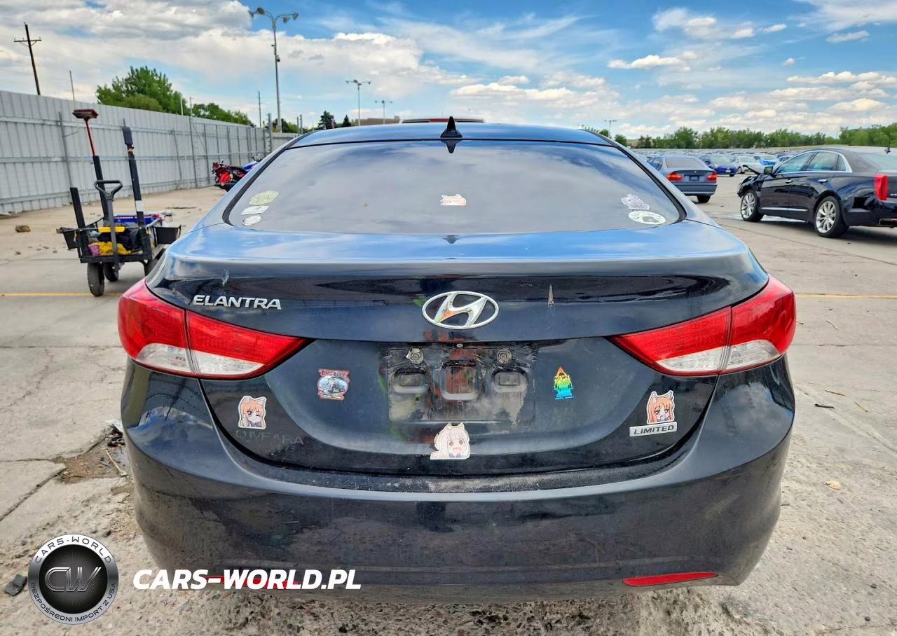 2013 Hyundai Elantra Limited VIN:KMHDH4AE7DU741395 - 6