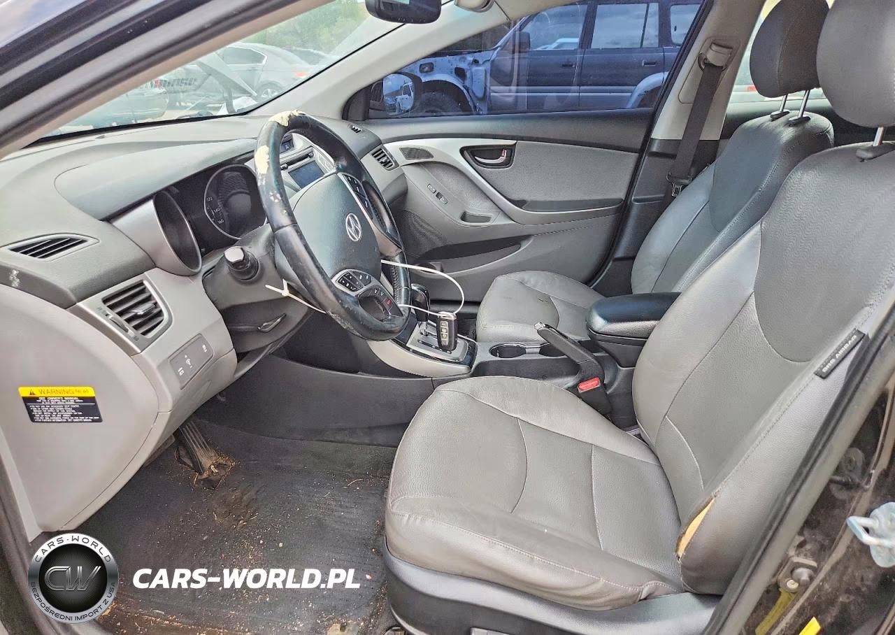 2013 Hyundai Elantra Limited VIN:KMHDH4AE7DU741395 - 7