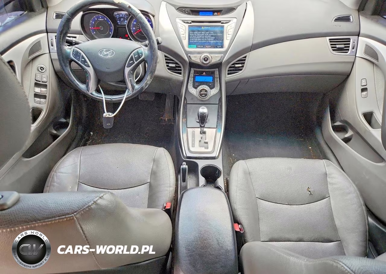 2013 Hyundai Elantra Limited VIN:KMHDH4AE7DU741395 - 8