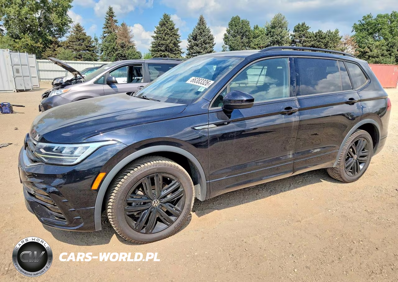 2022 Volkswagen Tiguan Se R-Line Black VIN:3VV8B7AX0NM119125 - 1