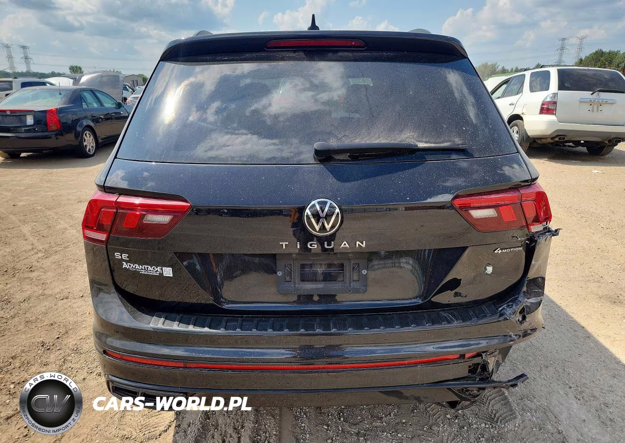 2022 Volkswagen Tiguan Se R-Line Black VIN:3VV8B7AX0NM119125 - 6