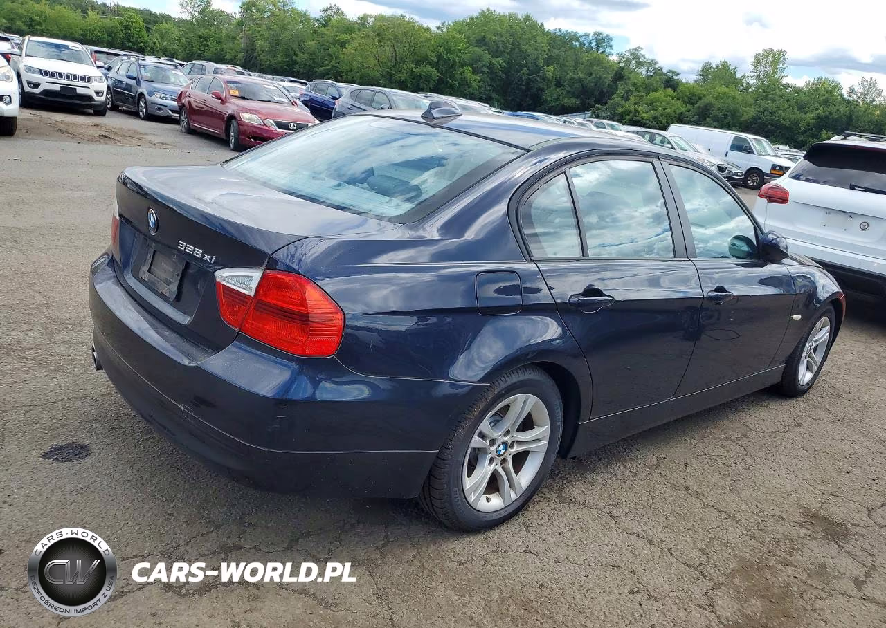 2008 BMW 328 Xi Sulev VIN:WBAVC73558KX92382 - 3
