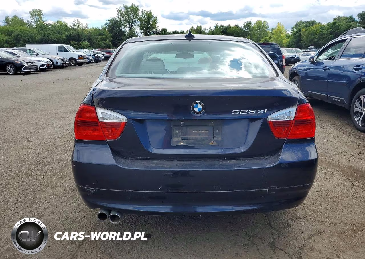 2008 BMW 328 Xi Sulev VIN:WBAVC73558KX92382 - 6