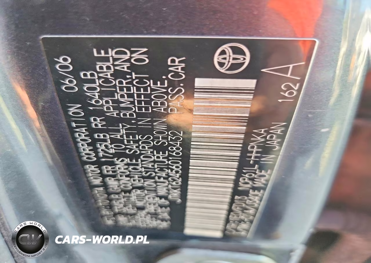 2006 Scion Xa Base VIN:JTKKT624560168432 - 12
