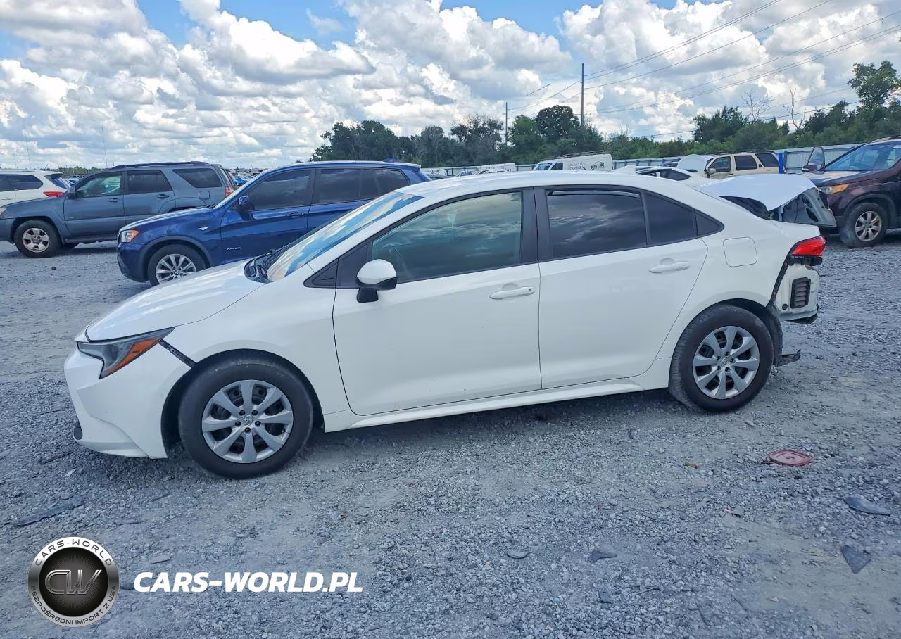 2021 Toyota Corolla Le VIN:5YFEPMAE8MP243229 - 1