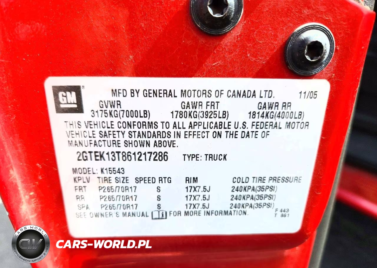 2006 GMC New Sierra K1500 VIN:2GTEK13T861217286 - 12