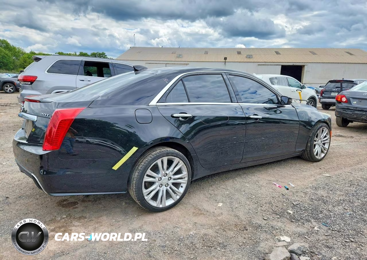 2017 Cadillac Cts Luxury VIN:1G6AR5SX0H0110787 - 3