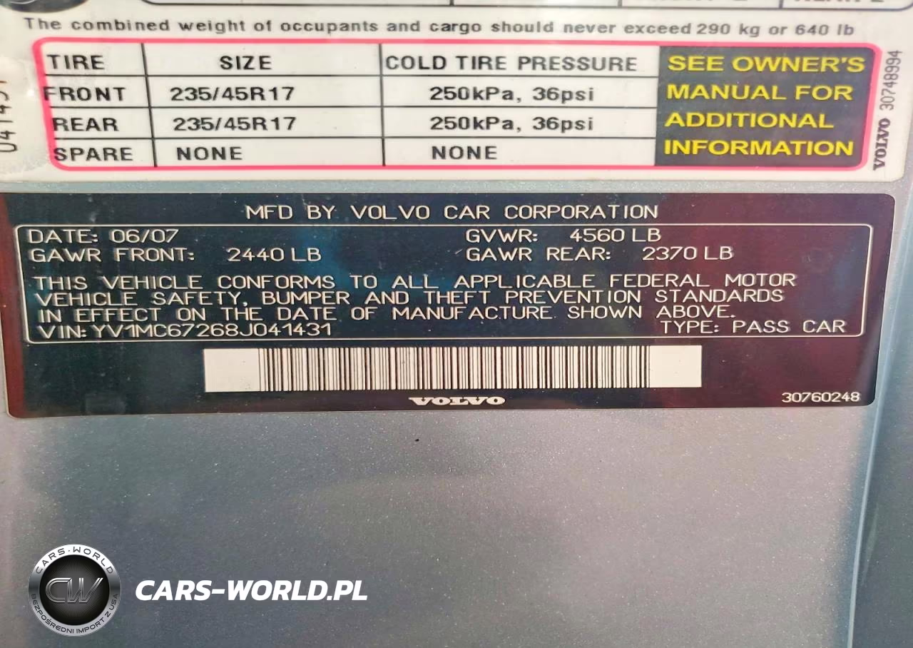 2008 Volvo C70 T5 VIN:YV1MC67268J041431 - 12