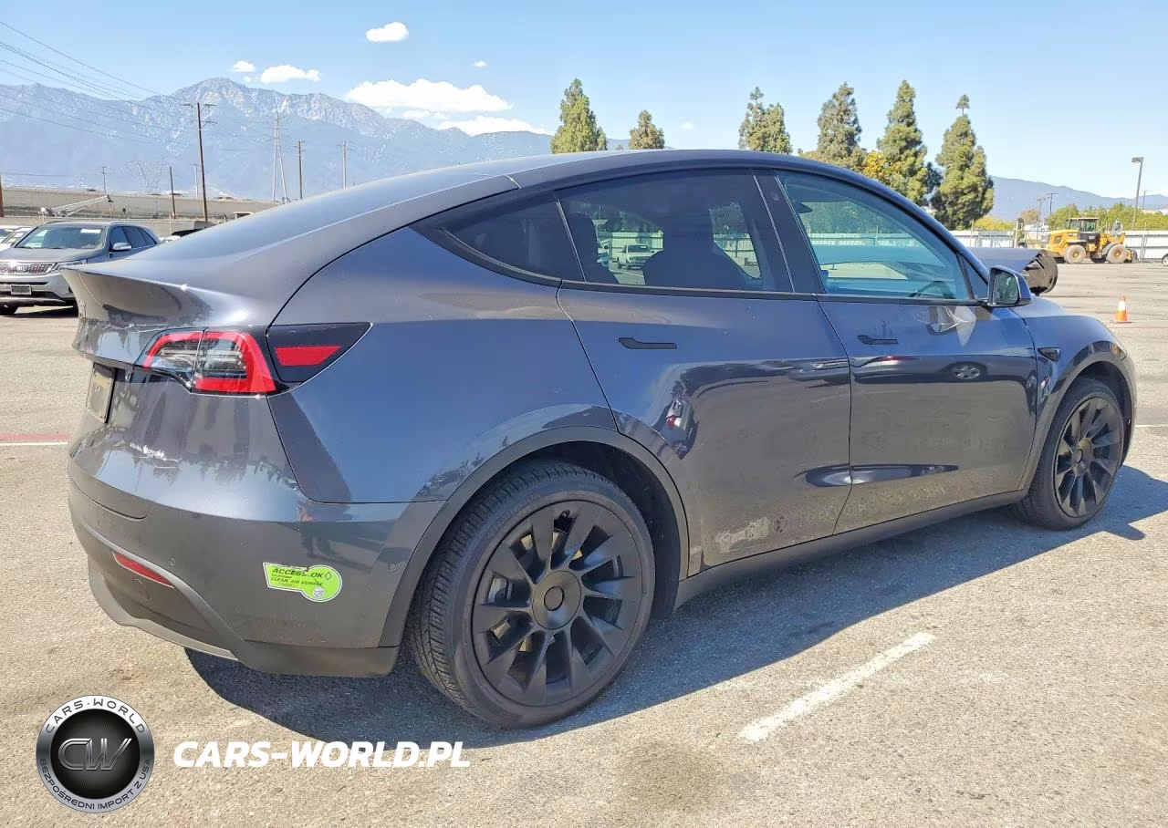 2022 Tesla Model Y VIN:7SAYGAEE6NF574137 - 3