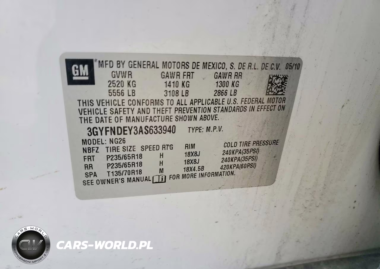 2010 Cadillac Srx Luxury Collection VIN:3GYFNDEY3AS633940 - 13