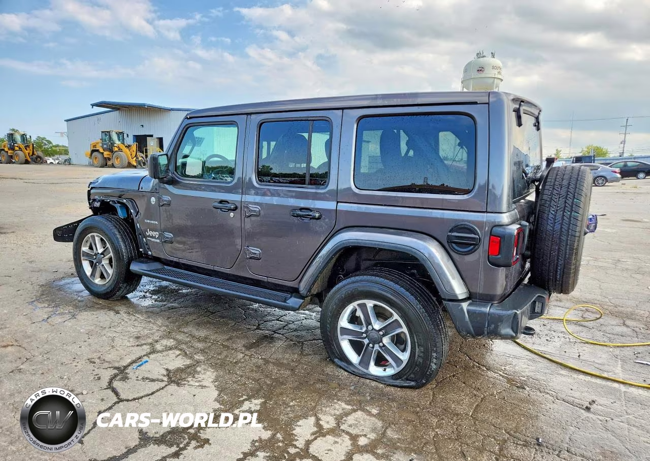 2021 Jeep Wrangler Unlimited Sahara VIN:1C4HJXEN9MW573267 - 2