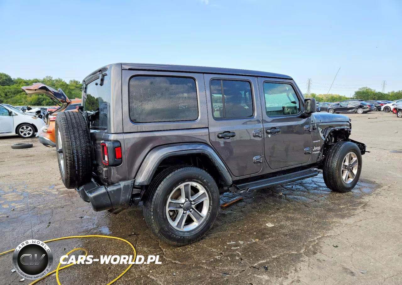 2021 Jeep Wrangler Unlimited Sahara VIN:1C4HJXEN9MW573267 - 3