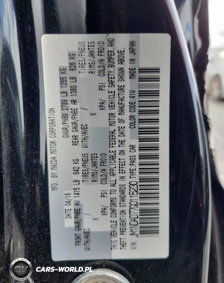 2016 Mazda Mx-5 Miata Grand Touring VIN:JM1NDAD77G0115230 - 12
