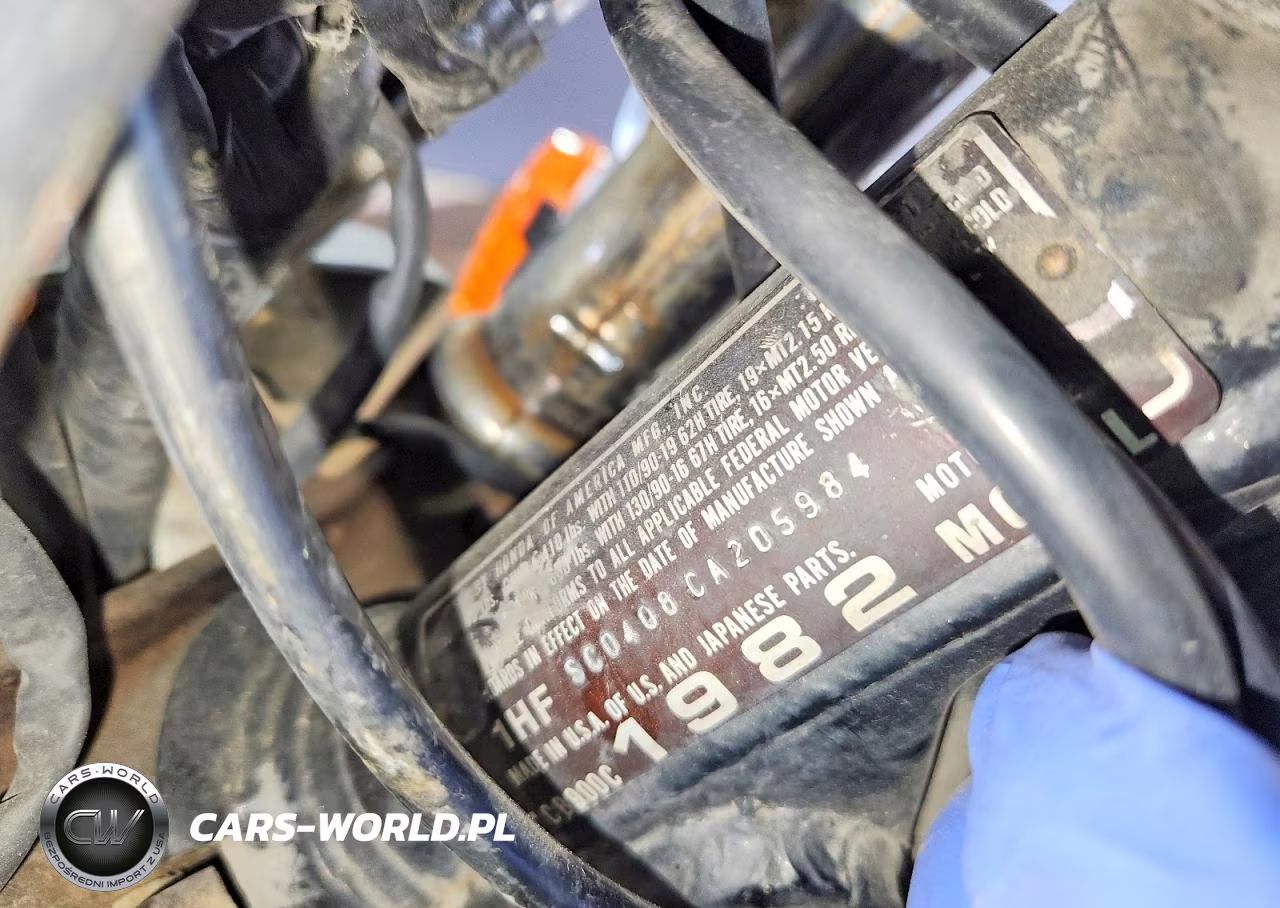 1982 Honda Cb900 C VIN:1HFSC0408CA205984 - 9