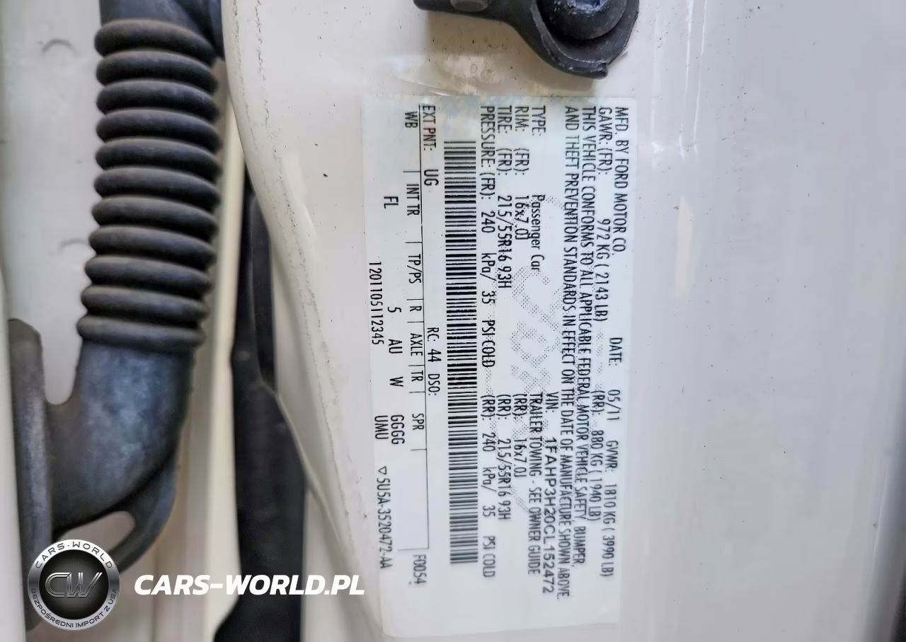 2012 Ford Focus Sel VIN:1FAHP3H20CL152472 - 12