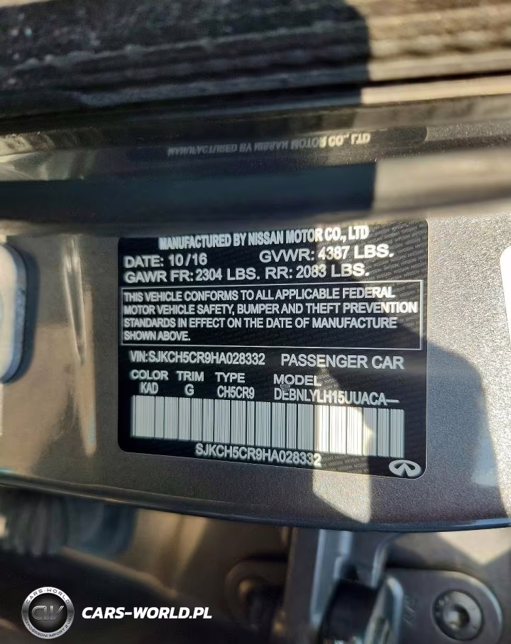 2017 Infiniti Qx30 Premium VIN:SJKCH5CR9HA028332 - 12