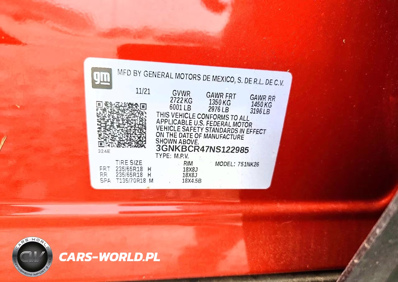 2022 Chevrolet Blazer 2Lt VIN:3GNKBCR47NS122985 - 13