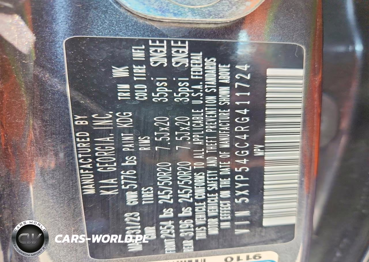 2024 Kia Telluride Sx VIN:5XYP54GC4RG411724 - 13