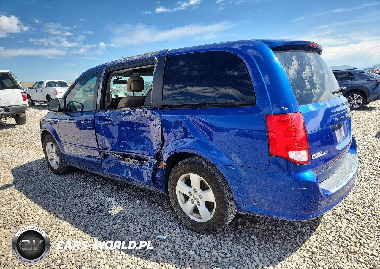 2013 Dodge Grand Caravan Se VIN:2C4RDGBG6DR731560 - 2