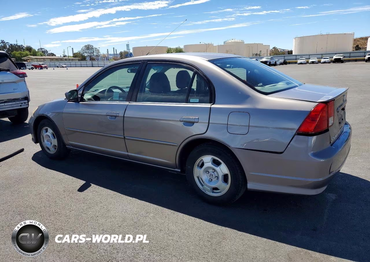 2005 Honda Civic Hybrid VIN:JHMES96615S021787 - 2