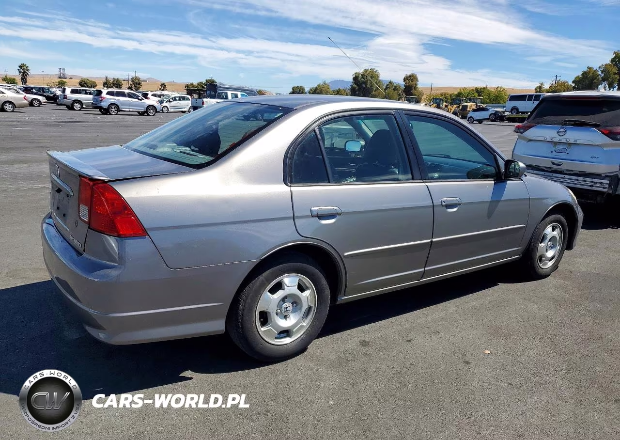 2005 Honda Civic Hybrid VIN:JHMES96615S021787 - 3