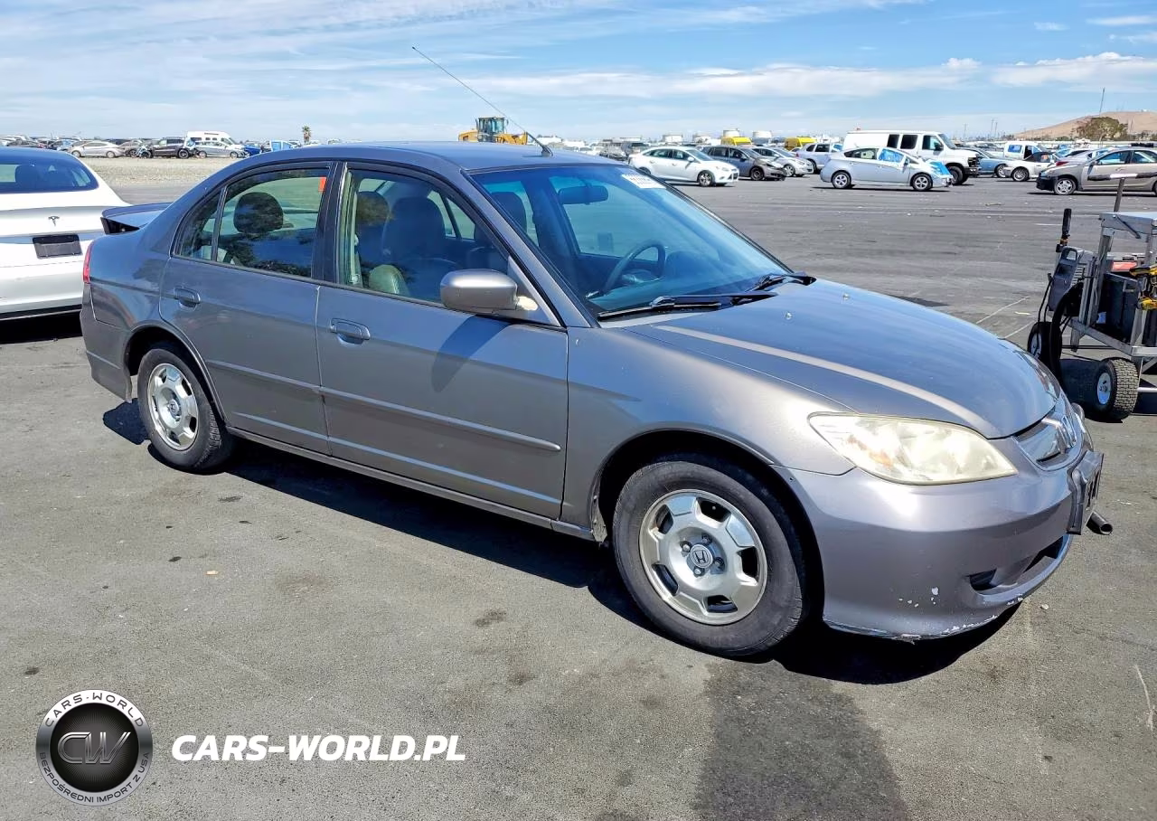 2005 Honda Civic Hybrid VIN:JHMES96615S021787 - 4