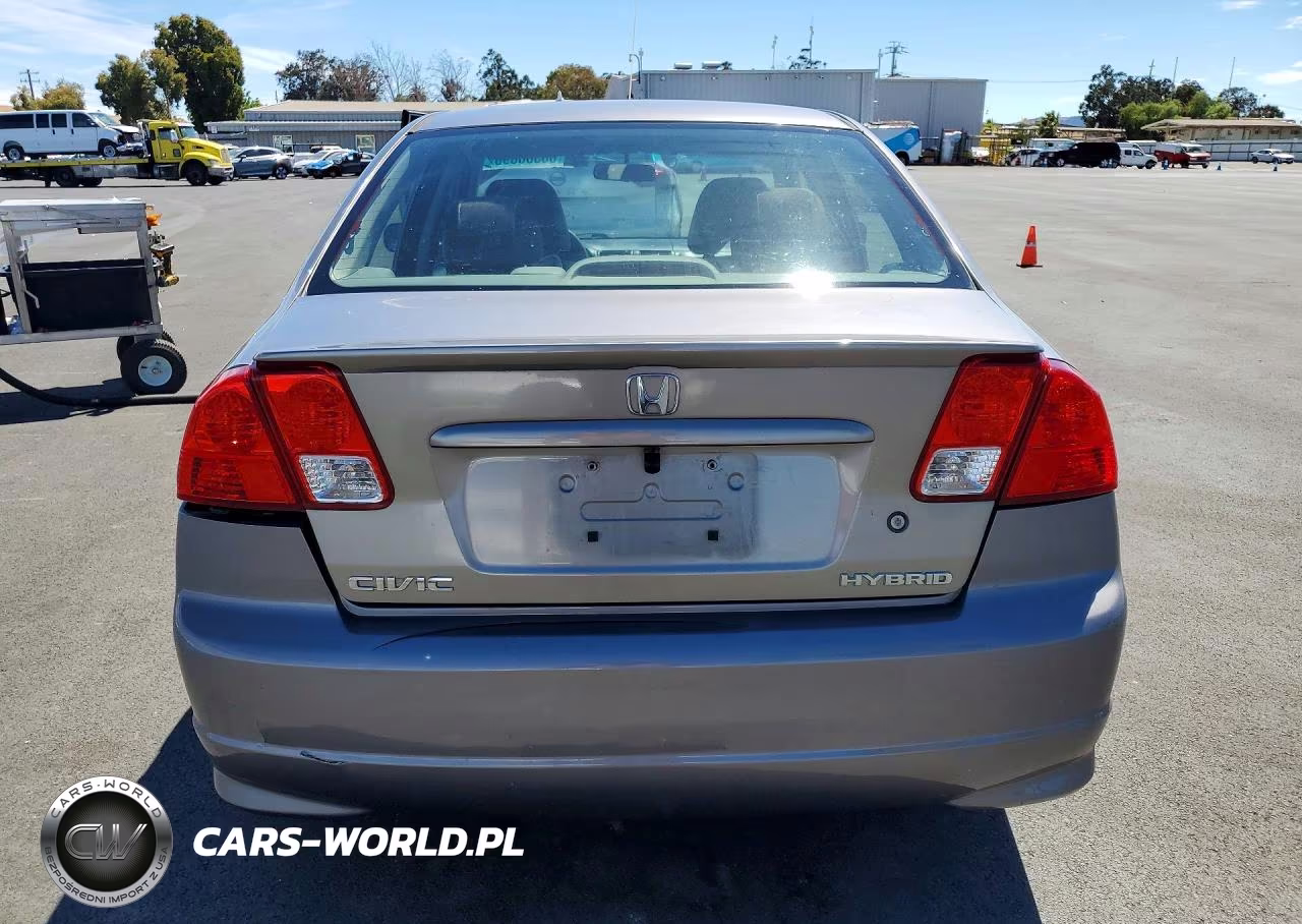 2005 Honda Civic Hybrid VIN:JHMES96615S021787 - 6